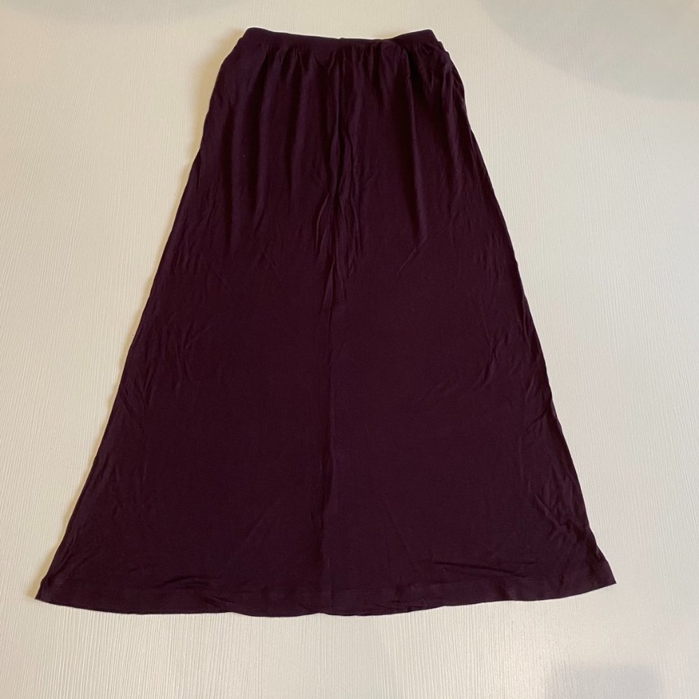 H&M Maroon Maxi Skirt